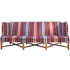 Kaare Klint Large Striped Sofa 1