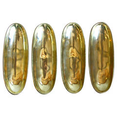 Carl Auböck Set of Four Brass Dishes