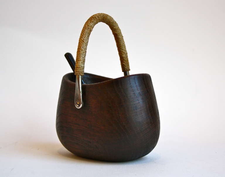 Carl Auböck Super Rare Wenge Zuckerschale