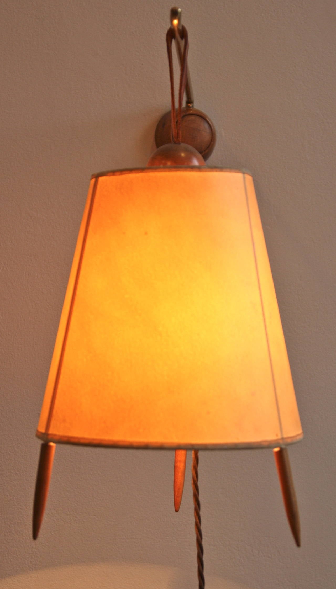 J. T. Kalmar Table or Wall Light In Good Condition In London, GB