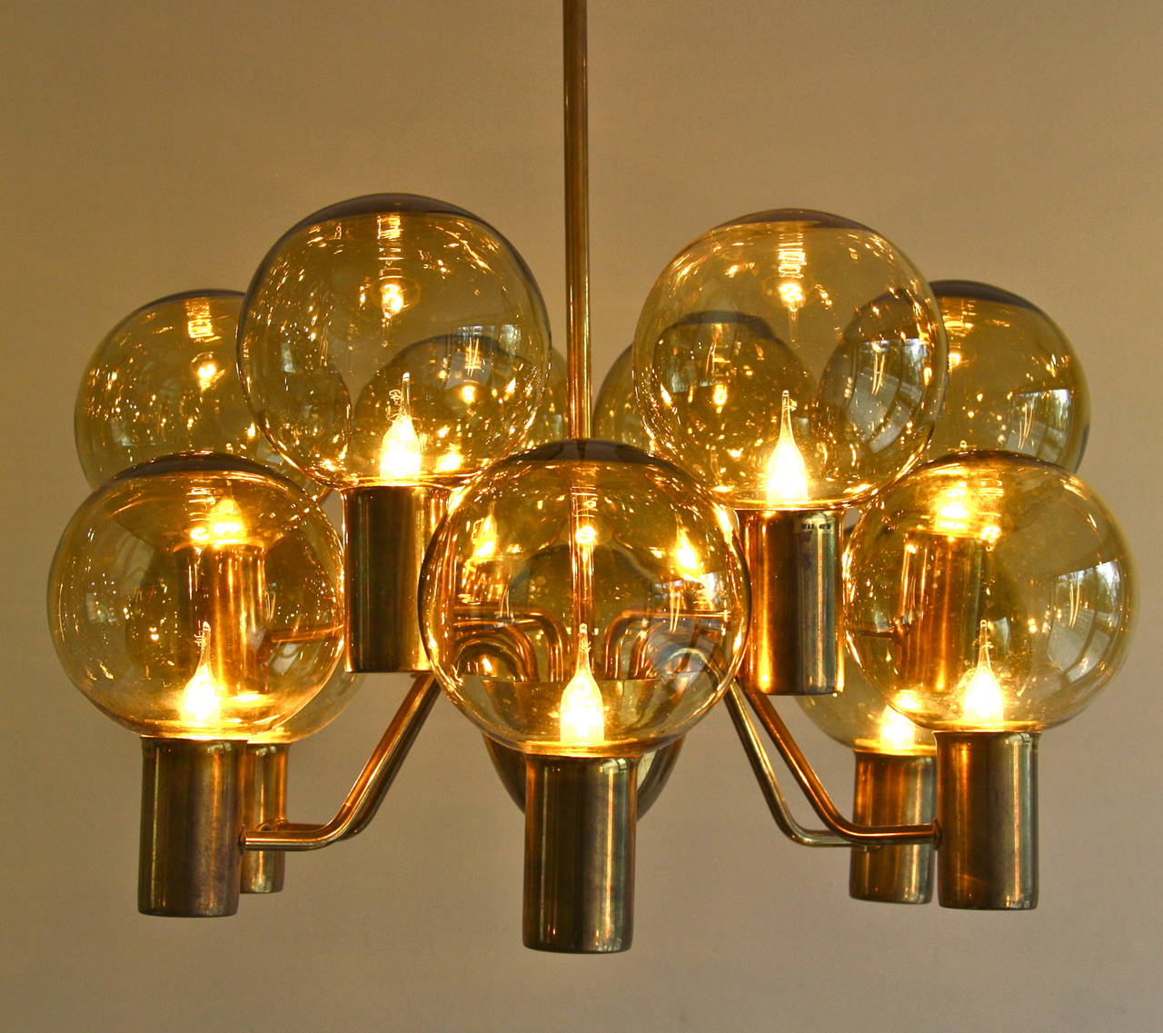 Hans Agne Jakobsson Chandelier In Excellent Condition In London, GB