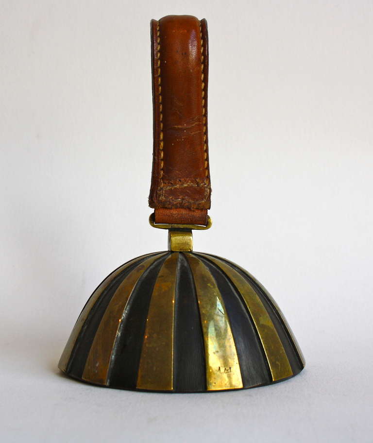 Modern Wonderful Solid Bell by Carl Auböck