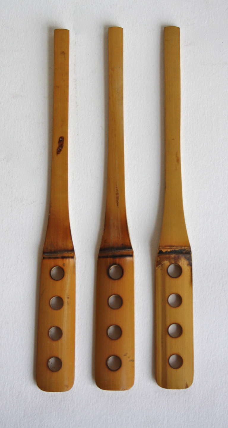 Two Portion Size Martini Stirrers by Carl Auböck In Excellent Condition In London, GB
