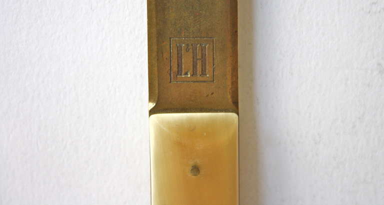 Mid-20th Century Carl Auböck Horn Handle Letter Opener