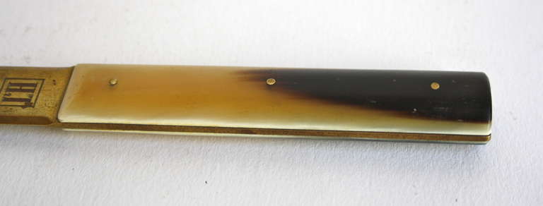 Carl Auböck Horn Handle Letter Opener In Excellent Condition In London, GB