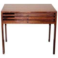Rio Rosewood Sidetable Containing 3 Smaller Sidetables