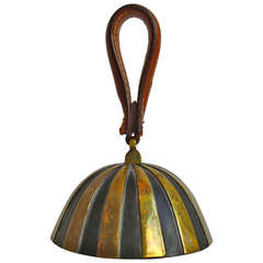 Vintage Wonderful Solid Bell by Carl Auböck