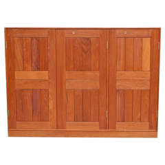 Mogens Koch Rare Three Door Sideboard