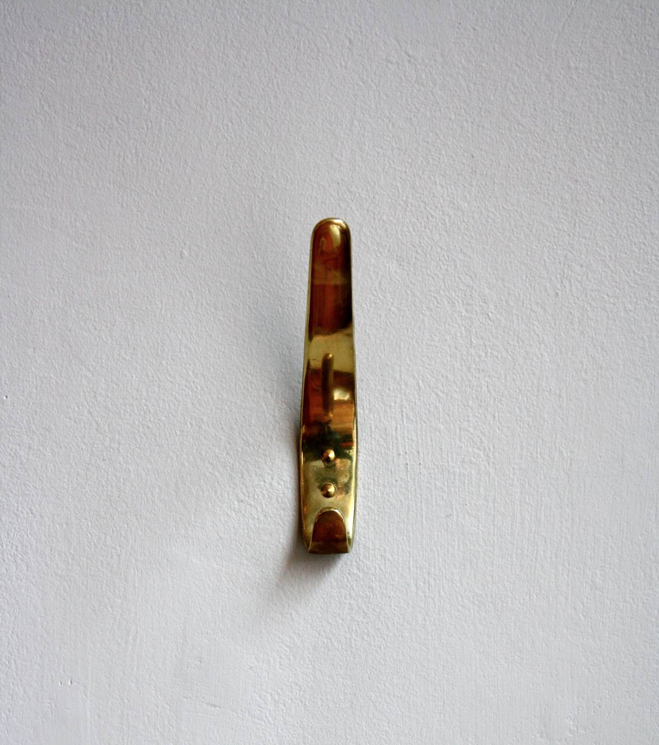 Carl Auböck Brass Hooks
