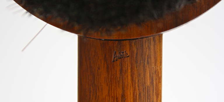 Mid-20th Century Carl Aubock Two Head Clothes Brush
