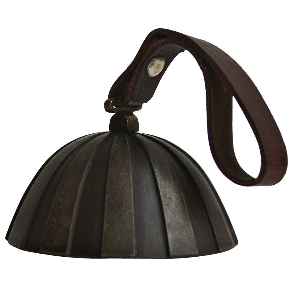 Patinated Bell by Carl Auböck