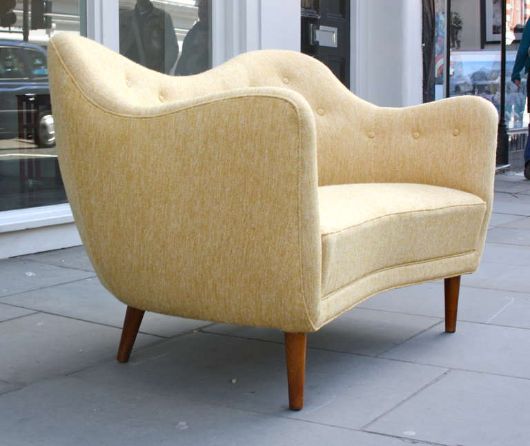 20th Century Finn Juhl Original BO 46 Sofa