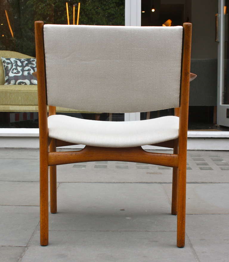 Hans Wegner Set of Six Early Oak Chairs 1