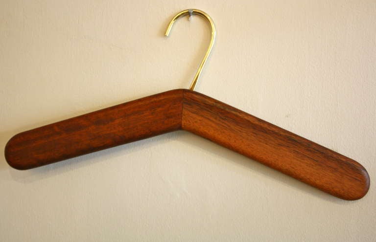 Modern Carl Auböck Walnut Hangers