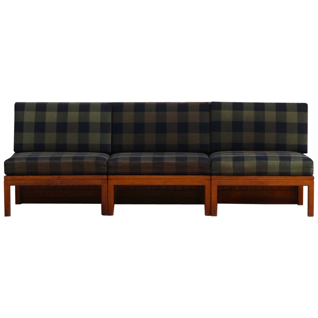 Mogens Koch Three-Piece Modular Sofa For Sale