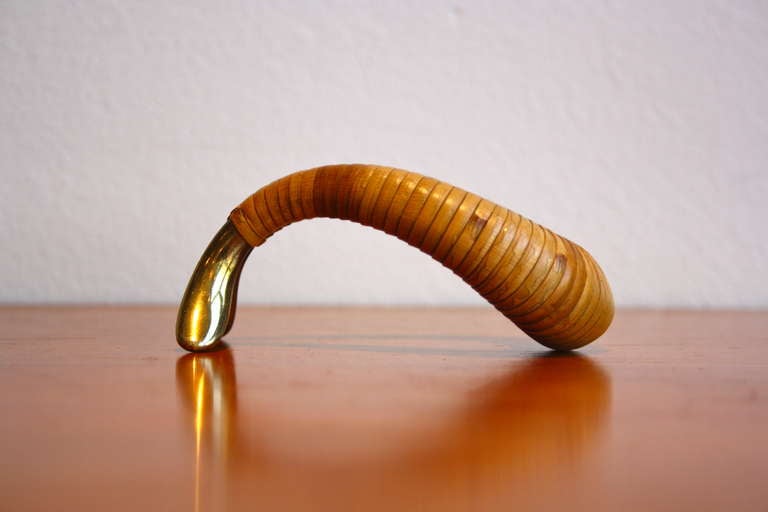 20th Century Carl Auböck Sculptural Pipe Holder