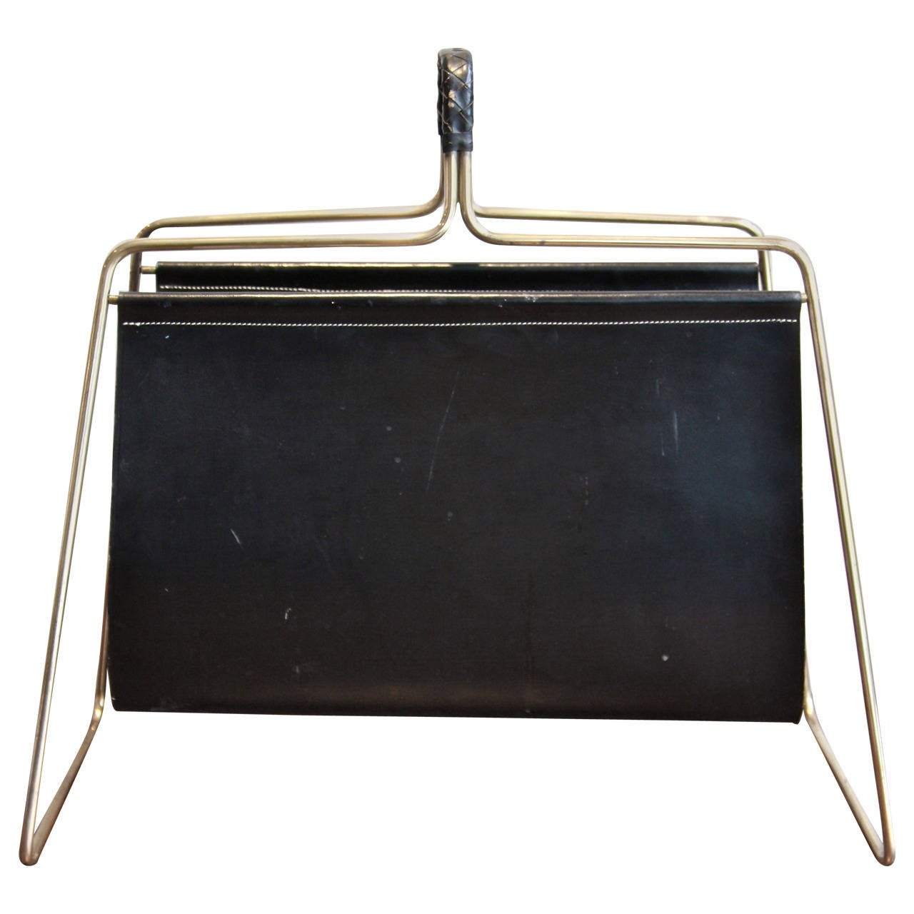 Carl Aubock Very Large Magazine Holder at 1stdibs