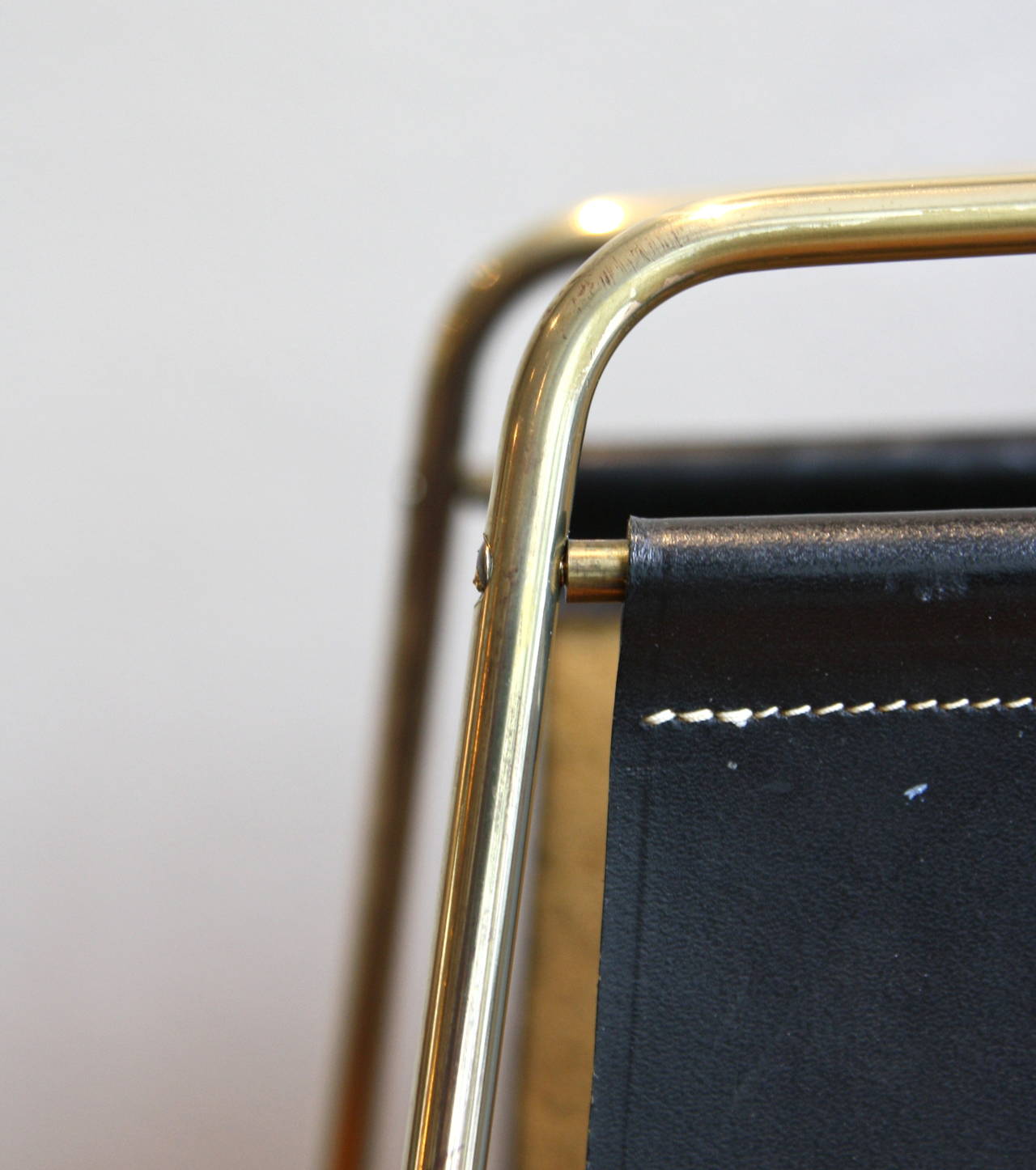 Carl Aubock Very Large Magazine Holder at 1stdibs