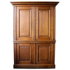 Solid Oak Cabinet by Mastercabinetmakers Rud Rasmussen