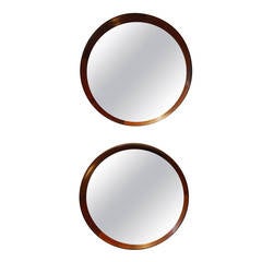 Aksel Kjersgaard Pair of Rosewood Mirrors