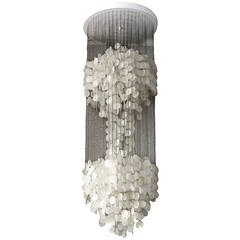 Verner Panton Shell Chandelier