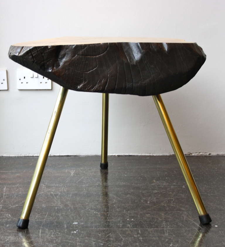 Strong Tree Trunk Table by Carl Aubock In Excellent Condition In London, GB