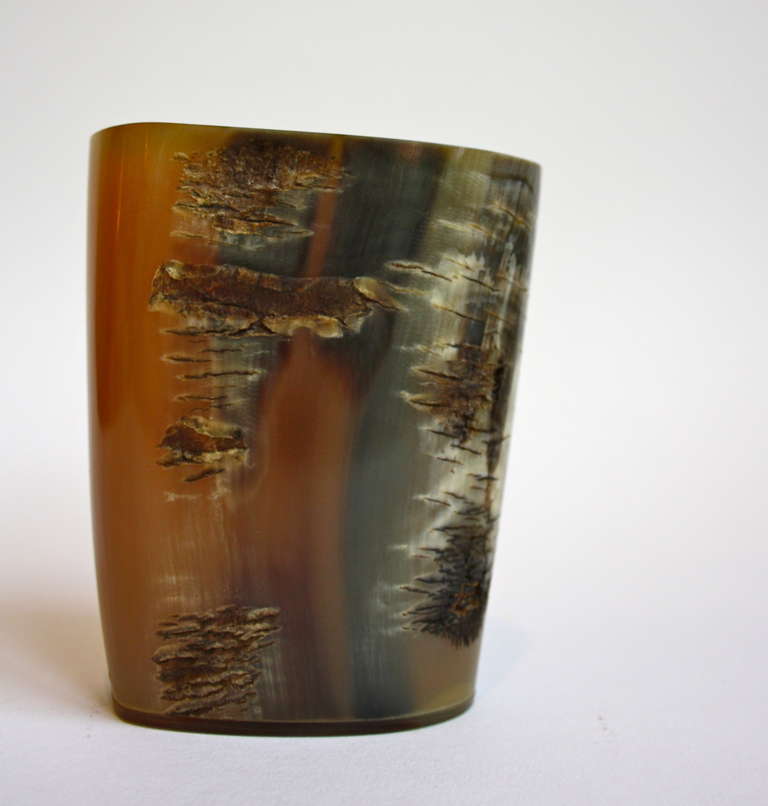 Horn Pen Holder by Carl Auböck