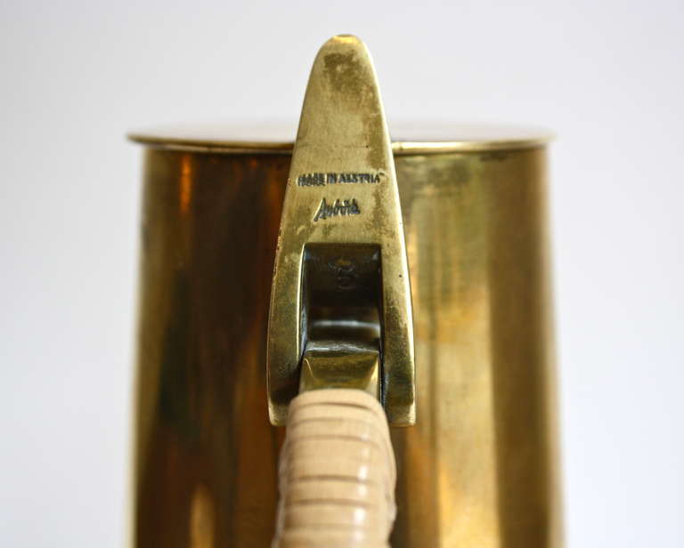 Brass Coffee Pot by Carl Aubock 2