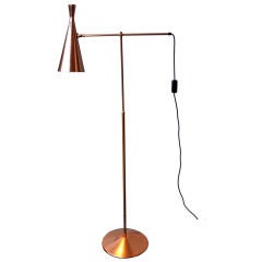 Copper Floor Light