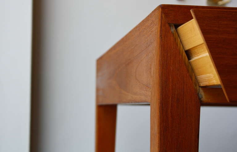 Maple Teak Desk by Severin Hansen