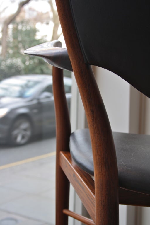 Mid-20th Century Finn Juhl Rosewood Armchair