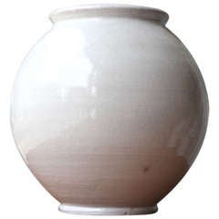 Exceptional Very Large Kaehler Floor Vase