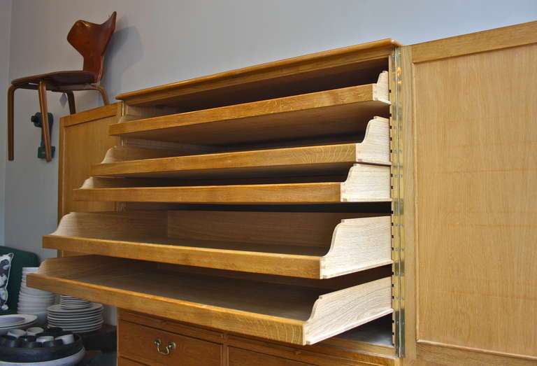 Modern Kaare Klint Early Oak Cabinet