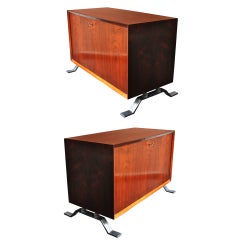 Pair of Rio Rosewood Cabinets