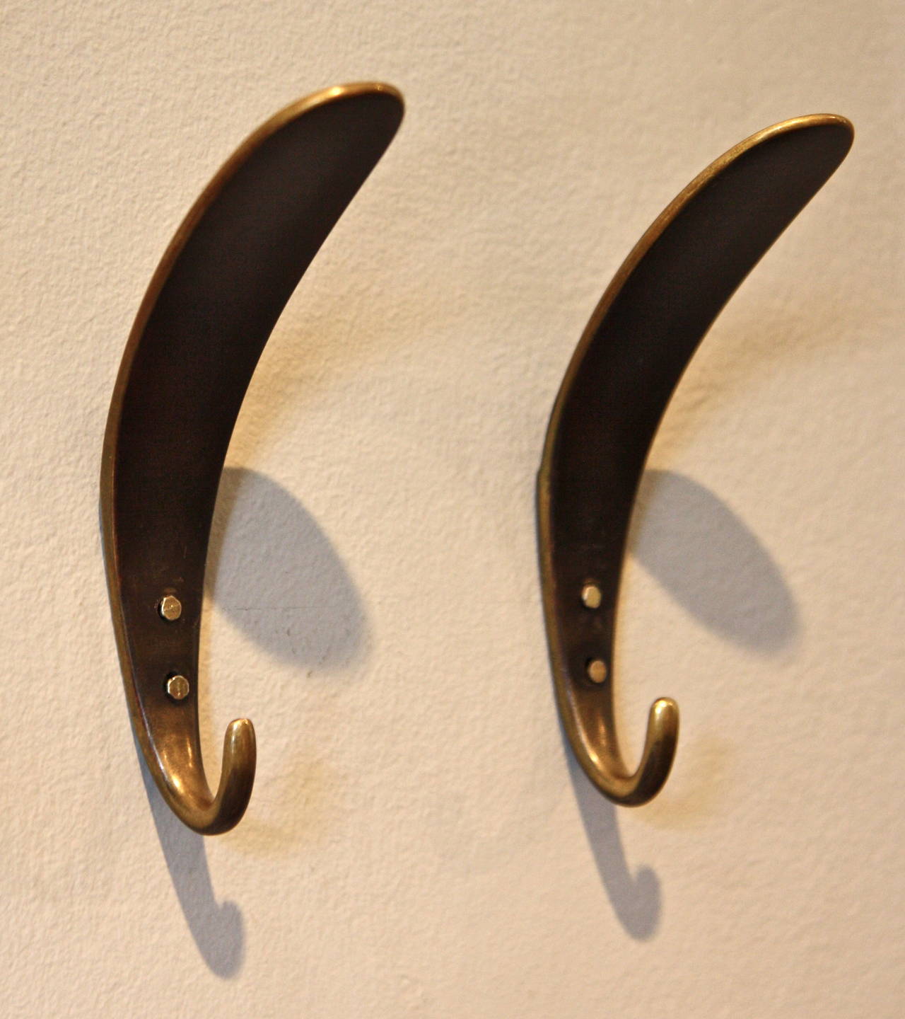 Carl Auböck Pair of Hooks