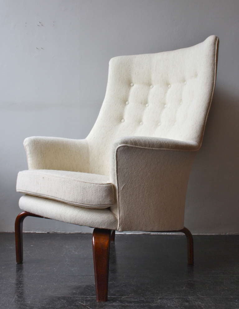 Scandinavian Modern Armchair by Arne Norell