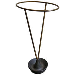 Vintage Simple Sculptural Umbrella Stand