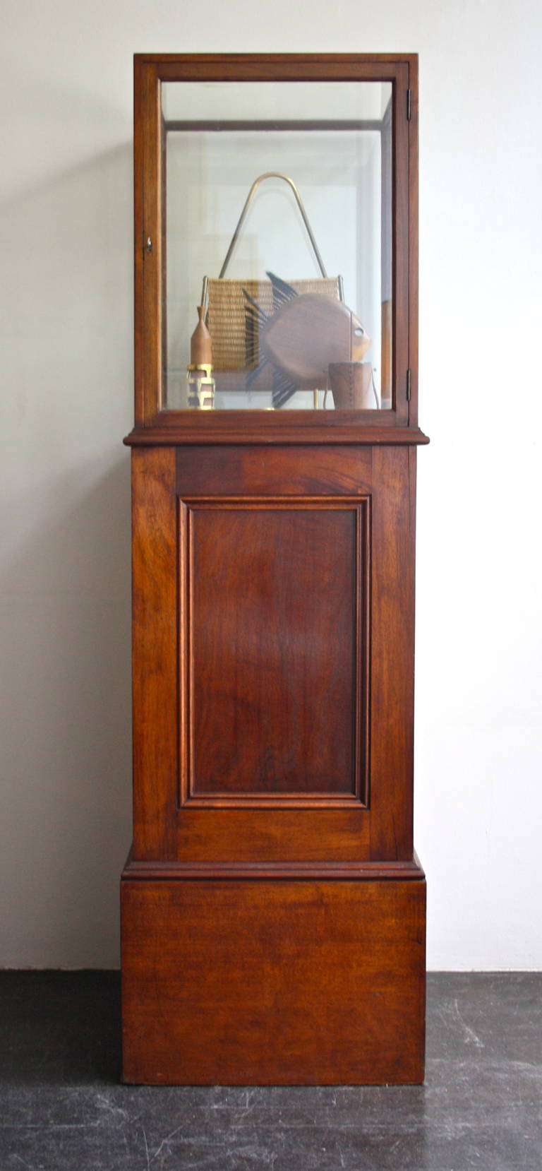 Victorian Pair of Museum Display Cabinets