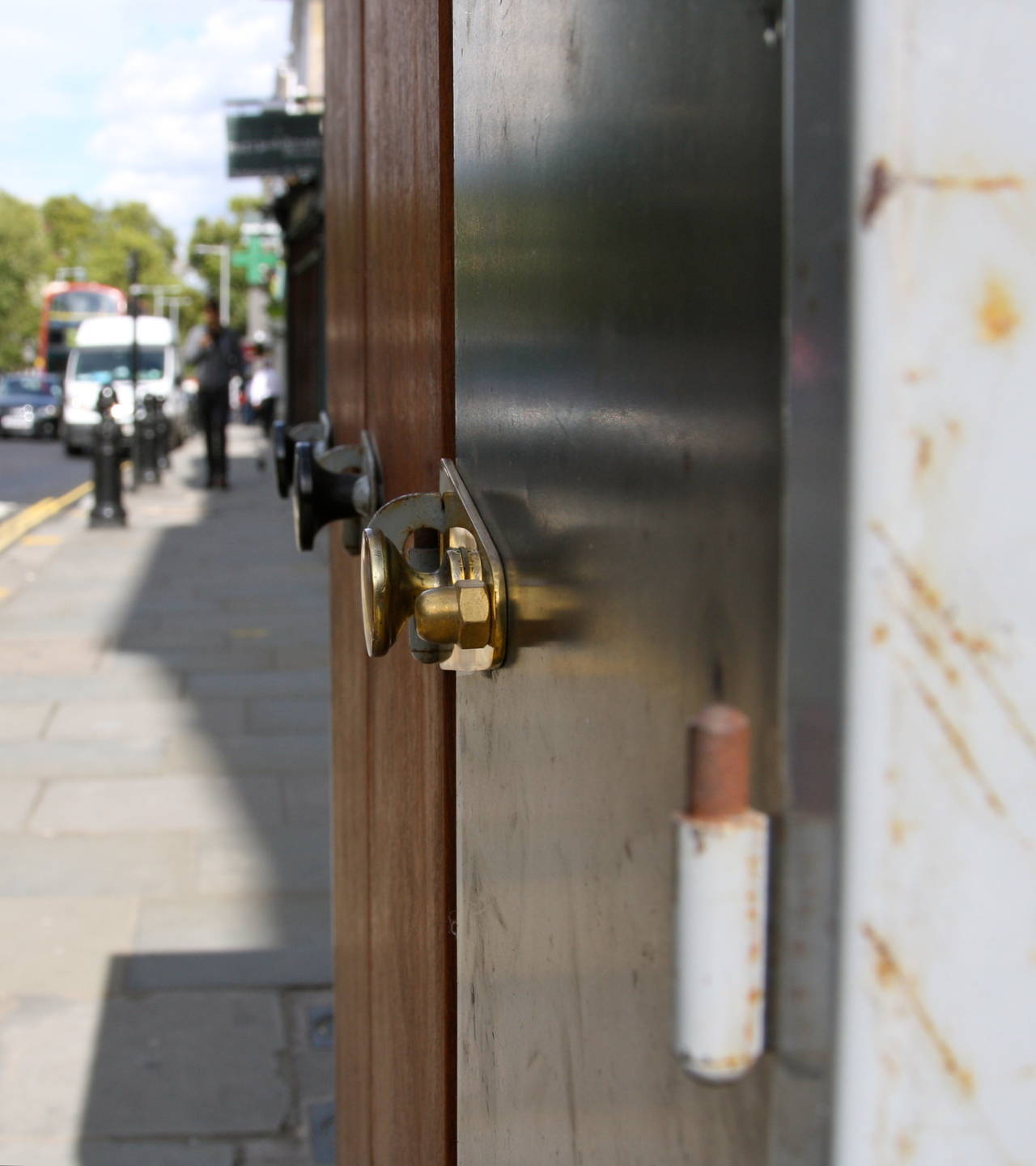 Brass Vintage Large Locker