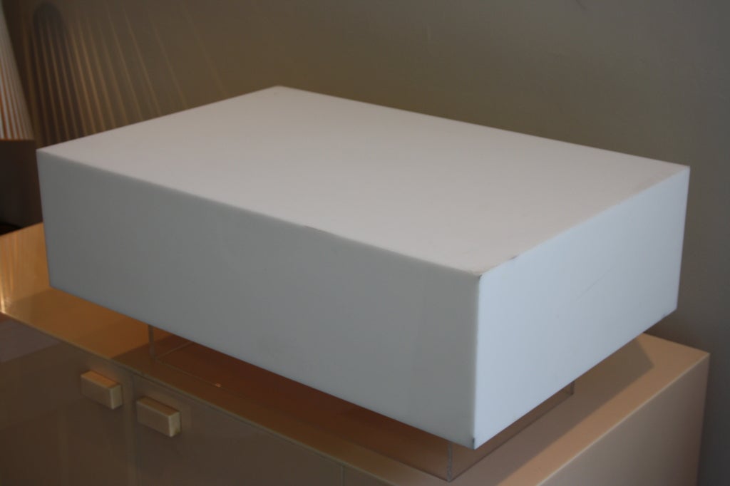 Custom 1960s Perspex Coffee Table