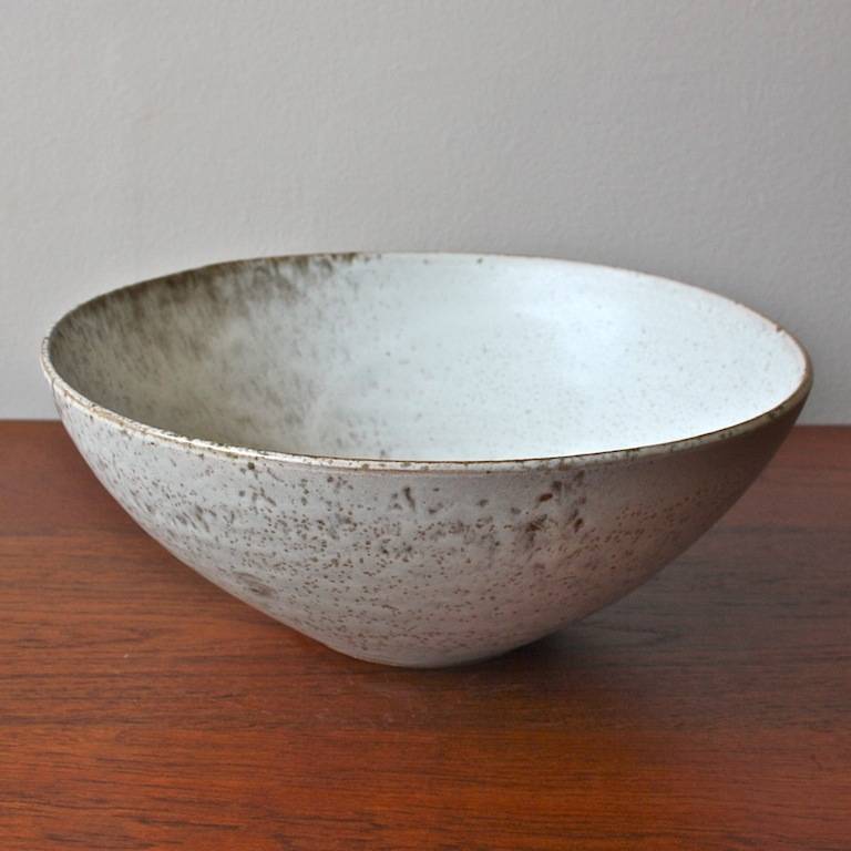 Unique Stoneware Bowl by Kasper Würtz