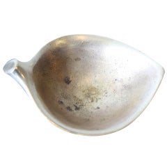 Heavy Leaf Bowl by Carl Aubock