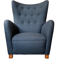 1940s Highback Armchair