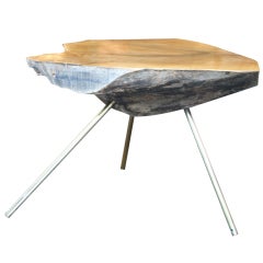 Treetrunk Table No 42 by Carl Aubock