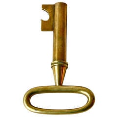 Vintage Corkscrew Key by Carl Aubock