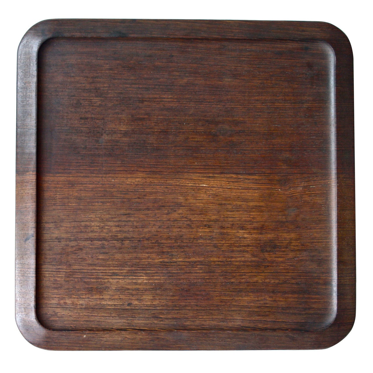 Rare Solid Wenge Tray By Carl Aubock