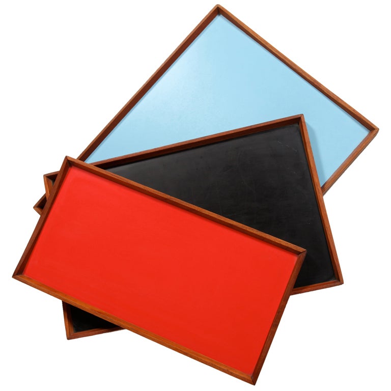 Set of Three Trays by Finn Juhl