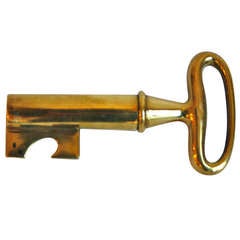 Vintage Key Cork Screw by Carl Aubock