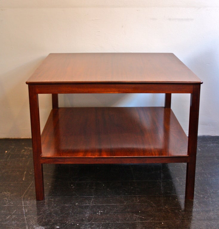 Danish Kaare Klint Cuban Mahogany Coffee Table