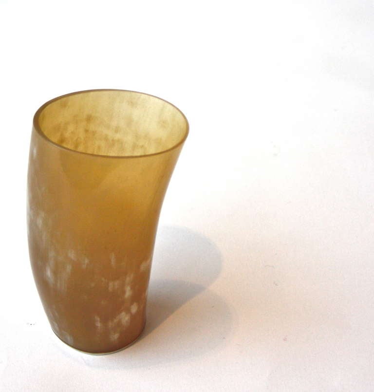 Wonderful Natural Horn Pencil Pot